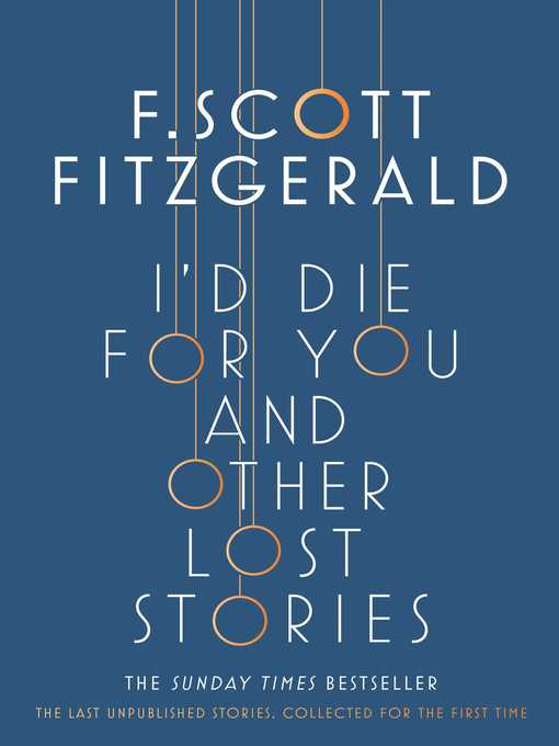 Title details for I'd Die for You by F. Scott Fitzgerald - Wait list